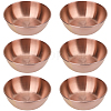 6Pcs Stainless Steel Dipping Bowls AJEW-CP0009-70RG-1