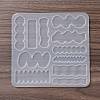 DIY Irregular Shape Cabochon Silicone Molds for Hair Clips DIY-L069-01B-2