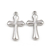304 Stainless Steel Pendants STAS-L303-28P-01-1