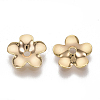 Brass Bead Caps KK-T055-002G-NF-2