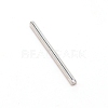 Steel Round Rods Axles AJEW-WH0244-53A-P-1