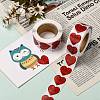 Heart Shaped Stickers Roll DIY-K027-A05-5