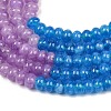 Dyed Natural White Jade Beads Strands G-Z135-C02-5