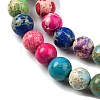 Dyed Natural Regalite/Imperial Jasper/Sea Sediment Jasper Beads Strands X-G-B124-C02-11-4