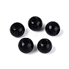 Natural Black Onyx European Beads G-Q602-09B-12-1