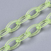 Handmade Transparent ABS Plastic Cable Chains X-KY-S166-001G-4