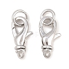 Brass Lobster Claw Clasps KK-H287-08A-P-1