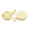 Brass Pendants KK-T070-01G-09-1
