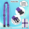 CRASPIRE 6Pcs 6 Colors Polyester Adjustable Luggage Straps FIND-CP0001-21-2