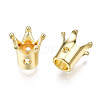 Rack Plating Alloy Beads PALLOY-T077-152B-LG-RS-3