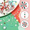 128G Christmas Theme Handmade Polymer Clay Cabochons CLAY-FS0001-51-3