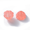 Transparent Baking Paint Glass Beads DGLA-T002-08D-2