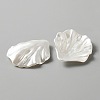Pearlized Acrylic Imitation Pearl Pendants LS-SACR-WH0011-01A-2