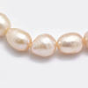 Natural Cultured Freshwater Pearl Beads Strands PEAR-F007-85A-01A-X-3