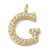 Ion Plating(IP) 304 Stainless Steel Micro Pave Cubic Zirconia Pendants STAS-Z107-03G-07-1