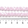 Electroplate Glass Beads Strands EGLA-A035-J6mm-A02-4