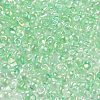 6/0 Inside Colours Fringe Glass Seed Beads SEED-A034-03A-3