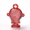 Transparent Acrylic Pendants TACR-T002-12-4