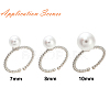 Brass Cup Peg Open Cuff Ring Settings LS-KK-G518-02P-02-4