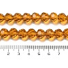 Transparent Glass Beads EGLA-A035-T10mm-D04-5