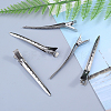 Stainless Steel Duck Hair Clip Findings STAS-CJ0001-153-5
