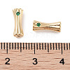 Brass Micro Pave Cubic Zirconia KK-C051-57G-01-3