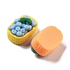 Opaque Resin Imitation Fruit Decoden Cabochons RESI-H155-02-3
