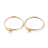316 Surgical Stainless Steel Hoop Earrings Findings X-STAS-K146-039-20mm-G-1