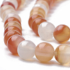 Natural Carnelian Beads Strands G-S295-13-6mm-3
