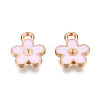 Alloy Pendant Rhinestone Settings ENAM-S121-098B-2