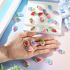 30Pcs Opaque Resin Cabochons RESI-TA0005-79A-6