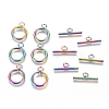 Ion Plating(IP) 304 Stainless Steel Toggle Clasps STAS-G130-39M-2