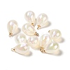 8Pcs UV Plating Acrylic Pendants FIND-YW0002-04C-1