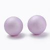 Eco-Friendly Plastic Imitation Pearl Beads X-MACR-S277-8mm-B-4