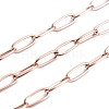 Ion Plating(IP) 304 Stainless Steel Paperclip Chains CHS-F010-01B-RG-01-2