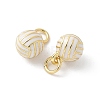 Brass Enamel Pendants X-KK-P294-38G-02-2
