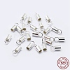 925 Sterling Silver Cord Ends STER-F036-21S-1.3mm-3
