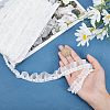 Polyester Lace Trim OCOR-WH0075-17A-3