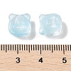 Transparent Spray Paint Glass Beads GLAA-Z011-01B-3