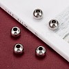 304 Stainless Steel Beads X-STAS-Q150-5