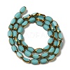 Electroplate Glass Beads Strands EGLA-P061-02A-04-2