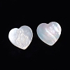 Natural White Shell Cabochons for Religion SSHEL-D083-02-2