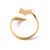 304 Stainless Steel Open Cuff Rings RJEW-Q808-02F-G-3