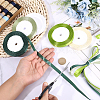 5 Rolls 5 Colors Polyester Ribbon OCOR-CP0001-26B-3