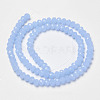 Glass Beads Strands EGLA-A044-J1mm-D03-2