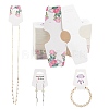 Cardboard Fold Over Paper Display Hanging Cards CDIS-PH0001-28-3