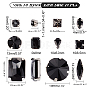 100Pcs 10 Style Sew on Rhinestone RGLA-PH0001-15-6