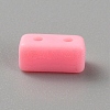 Opaque Acrylic Beads SACR-WH0011-10D-1