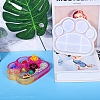 DIY Cat Footprint Plate Silicone Molds DIY-I057-04-1