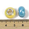 Opaque Resin European Beads RESI-C059-01A-3